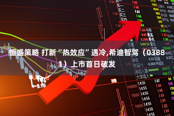 恒盛策略 打新“热效应”遇冷,希迪智驾（03881）上市首日破发